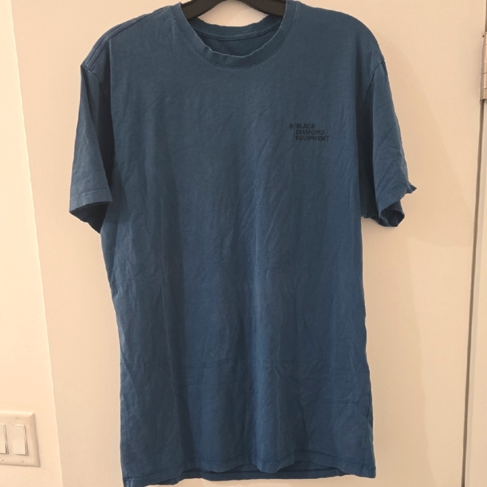 Black Diamond T-Shirt, Medium, Blue